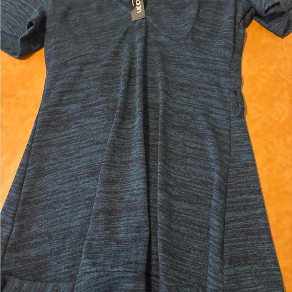 paper moon dress Women Flutter Sleeve Blue NEW TAGS Size M V-neck Designer - Picture 10 of 12